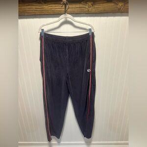 Phys Sci physical Science Men's Navy track pants with Red Stripe Sz M retro